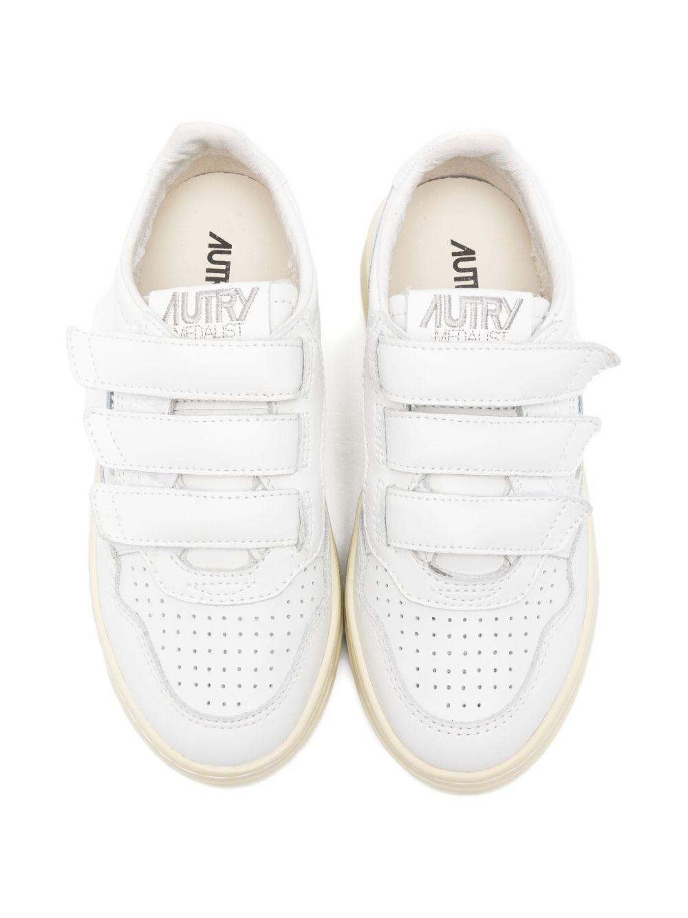 Sneakers Medalist per bambini AuTRY Kids bianche con dettaglio logo KILK FF03 AuTRY KIDS 