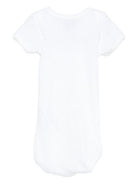 Doppio body per neonati Petit Bateau bianca a girocollo A01T4 00 PETIT BATEAU KIDS 