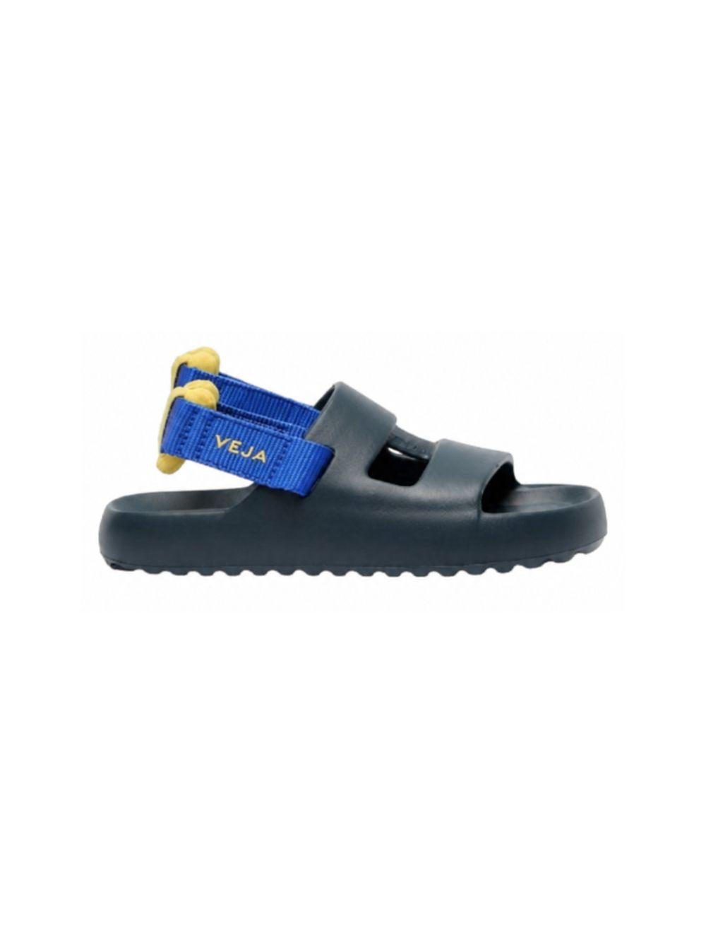 Sandali da bambino Veja Kids blu con cinturino posteriore con strappo SS3921635 NAUTICO VEJA KIDS 