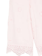 Pantaloni per bambina Louise Misha rosa con dettagli ricamati GRI-S26-P0147 PINK LOUISE MISHA 