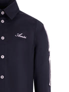 Camicia per bambino Amiri Kids nera con applicazione ossa ACTOSH1002 950 AMIRI KIDS 