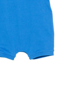 Tutina per neonati Moschino Kids azzurra con ricamo Teddy Bear MWY022LFA07 40630 MOSCHINO KIDS 