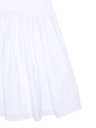 Abito monospalla per bambina Molo bianco a trapezio 2S26E104 5636 MOLO KIDS 