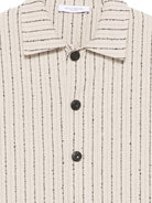 Camicia per bambino Paolo Pecora Kids beige a righe PP4308 BEIGE PAOLO PECORA KIDS 
