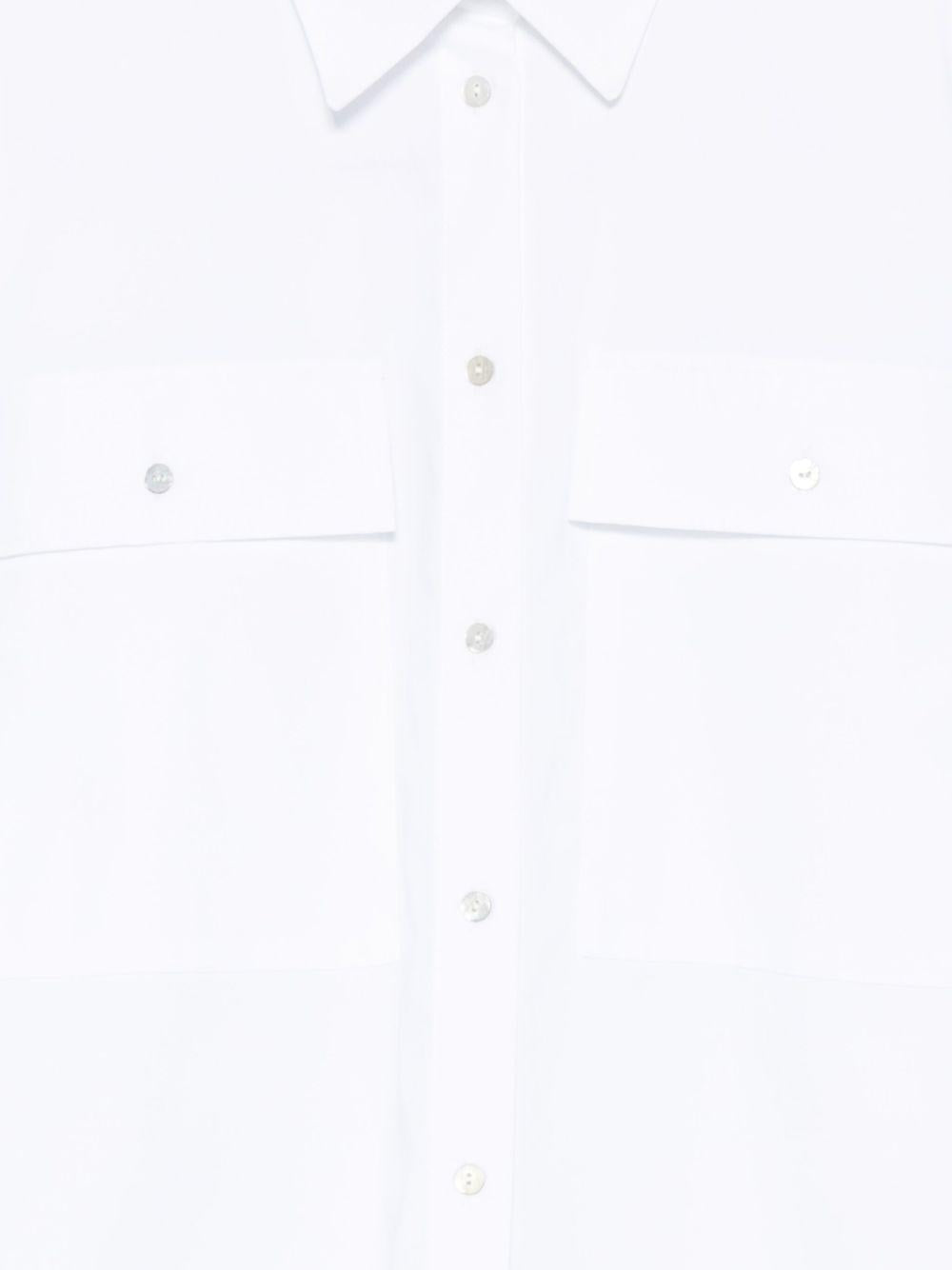 Camicia per donna Merci bianca con due tasche C396U WHITE MERCI 