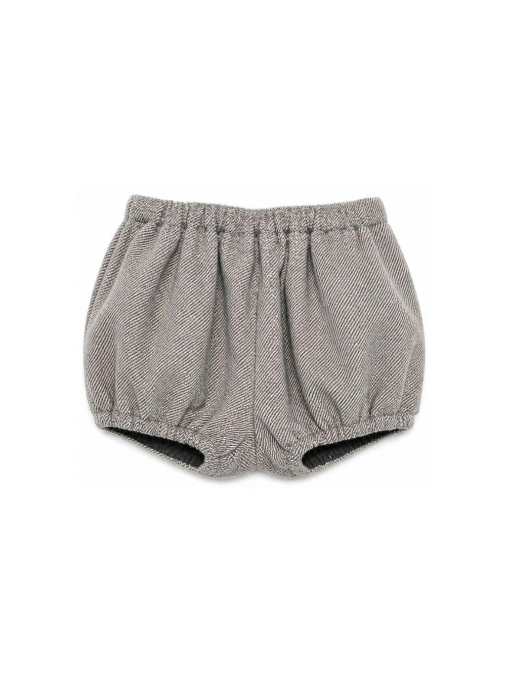 Shorts per neonata Douuod Kids grigi con dettaglio fiocco DZ6049 E0246 808OR DOUUOD KIDS 