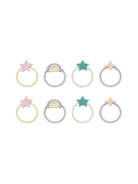 Set di otto mini ponies per bambina Mimi & Lula multicolore con design stella e arcobaleno 182016-23 RAINBOW MIMI & LULA KIDS 