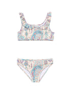 Costume da bagno per bambina ETRO KIDS multicolore con stampa paisley GYCA39 J0556 107MC ETRO KIDS 