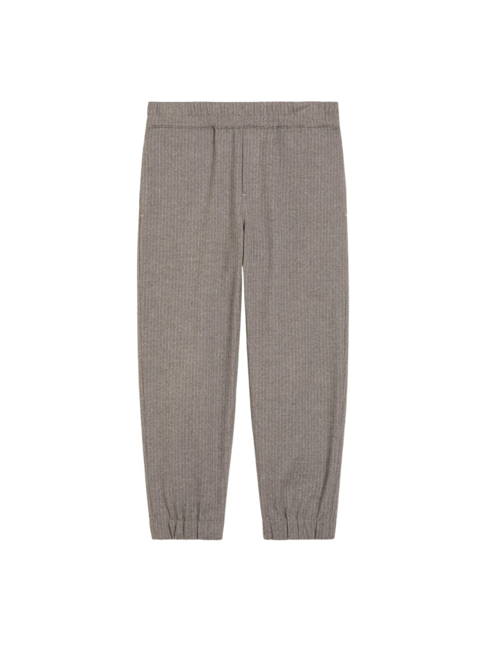 Pantaloni per bambino Dolce & Gabbana Kids grigi con motivo gessato L44P90 FURN5 S8051 DOLCE & GABBANA KIDS 