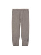 Pantaloni per bambino Dolce & Gabbana Kids grigi con motivo gessato L44P90 FURN5 S8051 DOLCE & GABBANA KIDS 