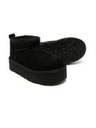 Stivali per bambina UGG Kids Ultra Mini nero con platform 1157791K BLK UGG 