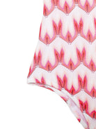 Costume intero per bambina Missoni Kids multicolore con motivo floreale MYCB49 Q0116 513MC MISSONI KIDS 
