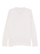 Maglione per donna The New Society beige con maniche lunghe AW25WJU2C42 MOONLIGHT WHITE THE NEW SOCIETY 