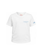 T-shirt per bambino MC2 Saint Barth Kids bianca scollo rotondo e stampa grafica PRL0001 00932L MC2 ST. BARTH KIDS 