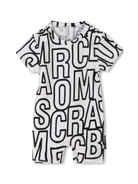 Body con monogramma per neonato Marc Jacobs Kids bianco con design a coste W60514 126 THE MARC JACOBS KIDS 