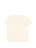T-shirt per neonati Versace Kids beige con logo sul davanti 10251541A18123 2YE00 VERSACE KIDS 