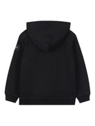 Felpa con cappuccio per bambino Marc Jacobs Kids nera con dettagli con logo a contrasto W60659 09B THE MARC JACOBS KIDS 