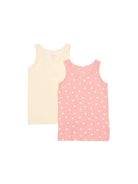 Set 2 t-shirt per bambina Molo Kids rosa/panna con stampa grafica 2W26Q801 5873 MOLO KIDS 
