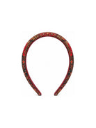 Cerchietto per capelli per bambina Etro Kids rosso con stampa Paisley GZ0A14 P0632 418MC ETRO KIDS 