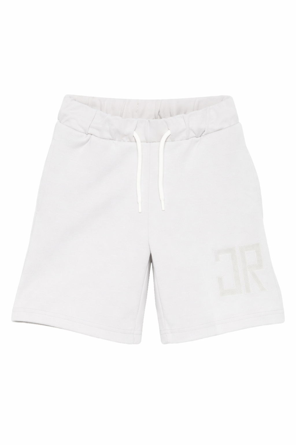 Shorts per bambino John Richmond Junior grigi con logo sul davanti RBP26010BE BLUE VAPOR JOHN RICHMOND KIDS 