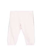 Pantaloni sportivi per neonata Palm Angels Kids rosa con vita elasticizzata PG4X002F25FLE001 3C03 PALM ANGELS KIDS 
