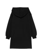 Abito per bambina Moschino Kids nero modello felpa HDV0ICLCA40 60100 MOSCHINO KIDS 