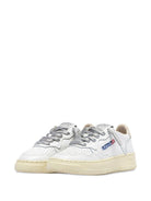 Sneakers per bambini Autry Kids Medalist bianche con lacci KULK WF01 AuTRY KIDS 