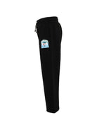 Pantaloni sportivi per bambino Casablanca Kids neri con applicazione laterale KPF26JTR26501 PALM CASABLANCA KIDS 