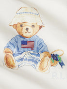 Set t-shirt con shorts per neonata Polo Ralph Lauren Kids bianco Polo Bear a righe 310A12857 001 Ralph Lauren kids 