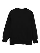 Felpa per bambina Elisabetta Franchi La Mia Bambina nero con cristalli e logo EFFE1510FF002 N075 ElISABETTA FRANCHI 