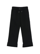 Pantaloni sportivi per bambina Givenchy Kids neri con vita elasticizzata H30978 09B GIVENCHY KIDS 