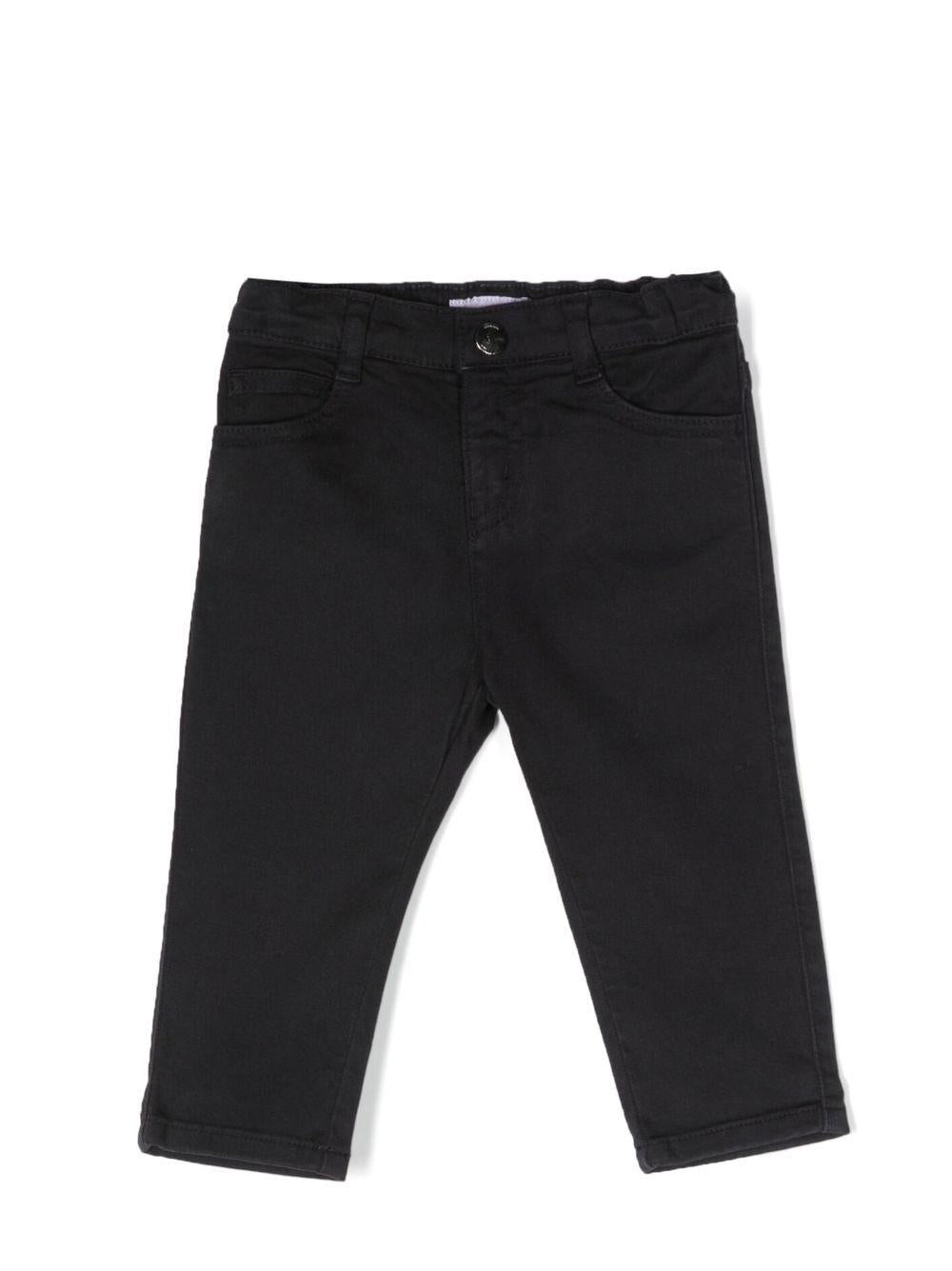 Pantaloni chino per bambino Emporio Armani Kids blu con gamba dritta 8NHJ02 4N7LZ 0920 EMPORIO ARMANI KIDS 