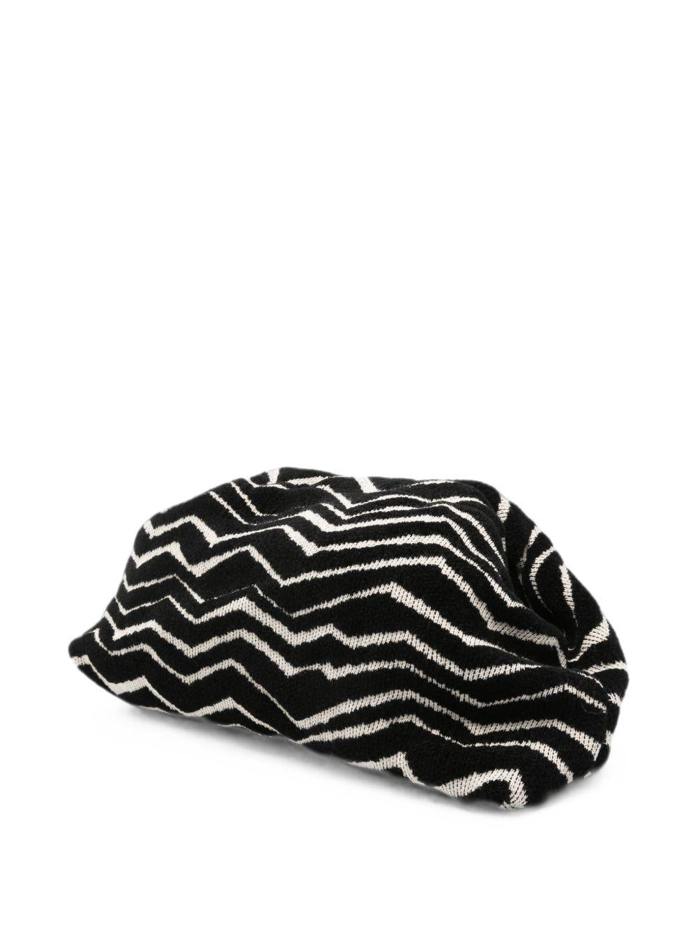 Borsa per bambina Missoni Kids nera con stampa zigzag MZ0B28 W0028 930BG MISSONI KIDS 