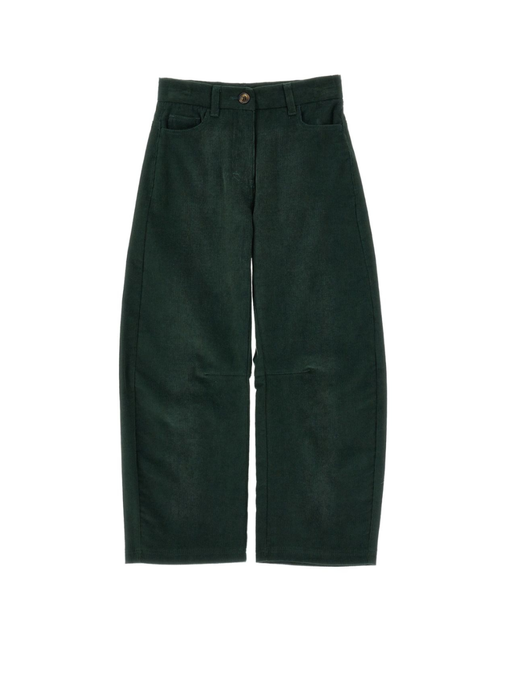 Pantaloni per bambina Philosophy di Lorenzo Serafini Kids verdi con tasche applicate I1F408 6851 P025 PHILOSOPHY 