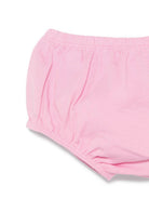 Abito per neonata Balmain Kids rosa con logo sul davanti BY1201 Z3672 552NE BALMAIN KIDS 