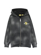 Felpa con zip per bambino Off-White Kids grigia 44BBE001S26F004 010 OFF WHITE KIDS 