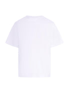 T- shirt per bambino Burberry Kids bianca con stampa grafica sul davanti 8120352 A1464 BURBERRY KIDS 