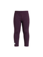 Leggins per bambina Douuod Kids viola con logo applicato sul lato DY6A20 J0331 558 DOUUOD KIDS 