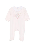 Tutina per neonata Tartine & Chocolat rosa con ricamo a fiori CC54060 31 TArtine & Chocolat KIDS 