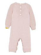 Tutina per neonata Gensami Kids rosa con dettagli da orso TU-ALP-WE PINK GENSAMI 