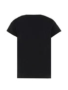 T-shirt per bambini Moschino Kids nera con stampa Teddy Bear HUM05OLAA03 60100 MOSCHINO KIDS 