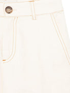 Pantaloni per bambina Etro Kids beige con bottoni GY6P10 I0308 105 ETRO KIDS 