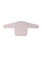 Maglione per neonato Emporio Armani Kids beige con motivo a righe EB001232 AF23409 M1013 EMPORIO ARMANI KIDS 