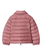 Giacca per bambina Burberry Kids rosa con motivo a quadri 8117287 C4159 BURBERRY KIDS 