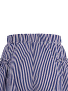 Shorts per bambina Monnalisa blu con motivo a righe 11G408 7315 9956 MONNALISA KIDS 