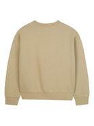 Felpa per bambina Michael Kors Kids beige con stampa logo R30469 23B MICHAEL KORS KIDS 