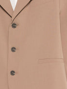 Blazer per bambino Douuod Kids beige con tasca a filetto DY2P74 I0292 334 DOUUOD KIDS 