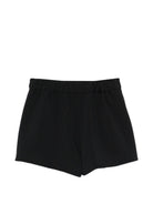 Shorts per neonata Elisabetta Franchi la Mia Bambina neri con tasche ad aletta EGBE0270GA022 N100 ElISABETTA FRANCHI KIDS 