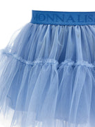 Gonna per bambina Monnalisa Kids blu con trama in tulle 17HGON T9945 0057 MONNALISA KIDS 