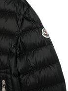 Piumino Acorus per bambino Moncler Enfant nero con polsi regolabili L19541A00035597YF 999 MONCLER KIDS 